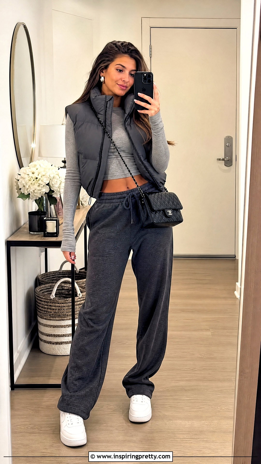 Gray Gilly Hicks Crop Top With Joggers - 20 Gilly Hicks Crop Tops