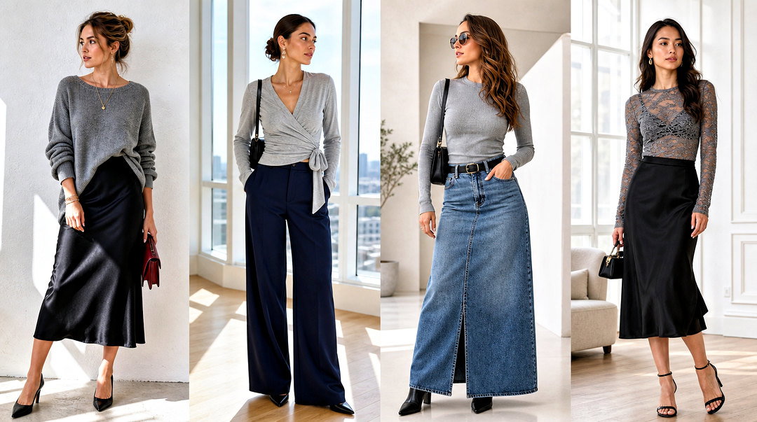 50 Gray Top Outfit Ideas for Chic, Minimal Everyday Looks