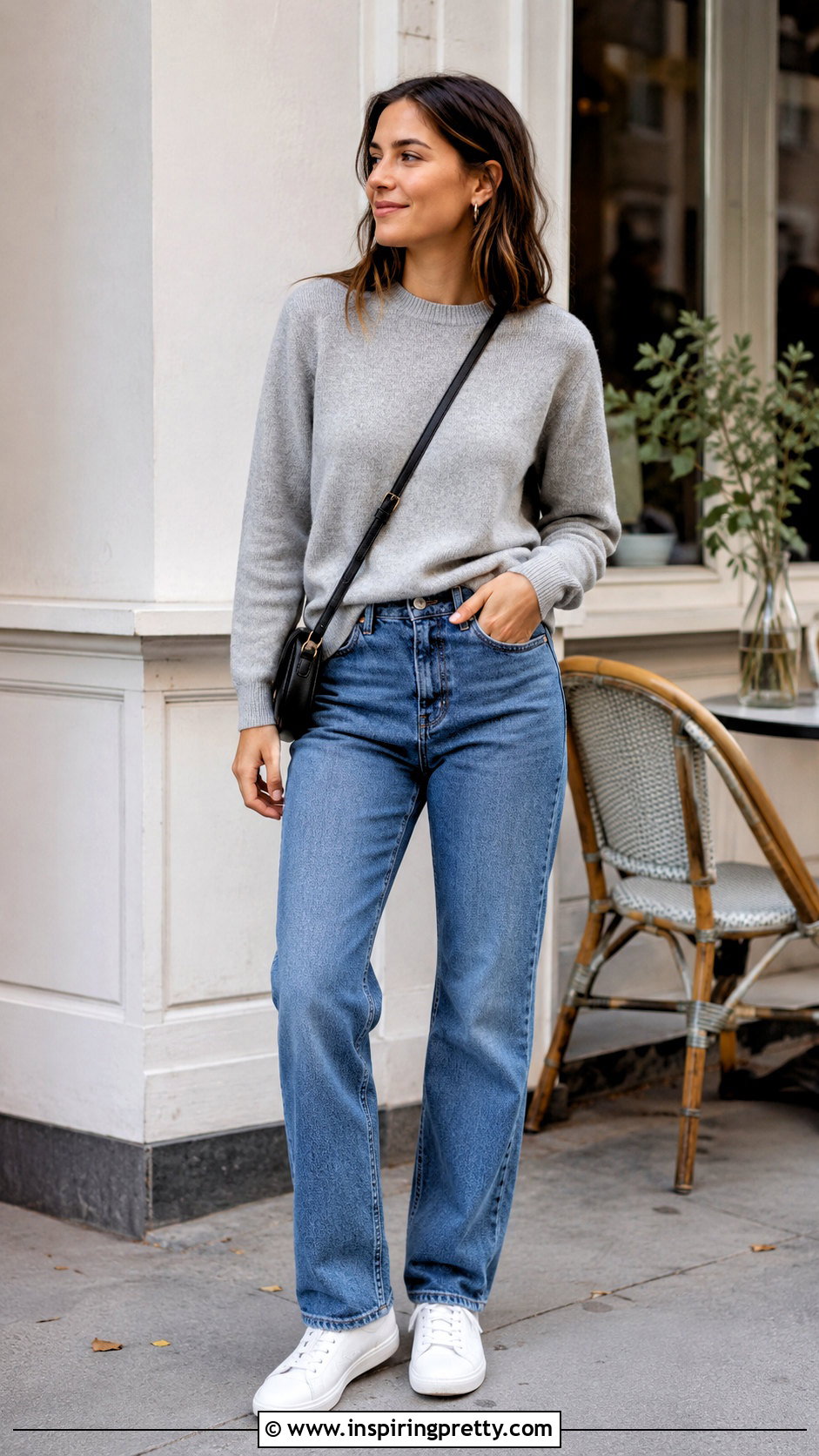 Gray Top With Blue Jeans - What Color Top Goes With Blue Jeans (20 Ways)