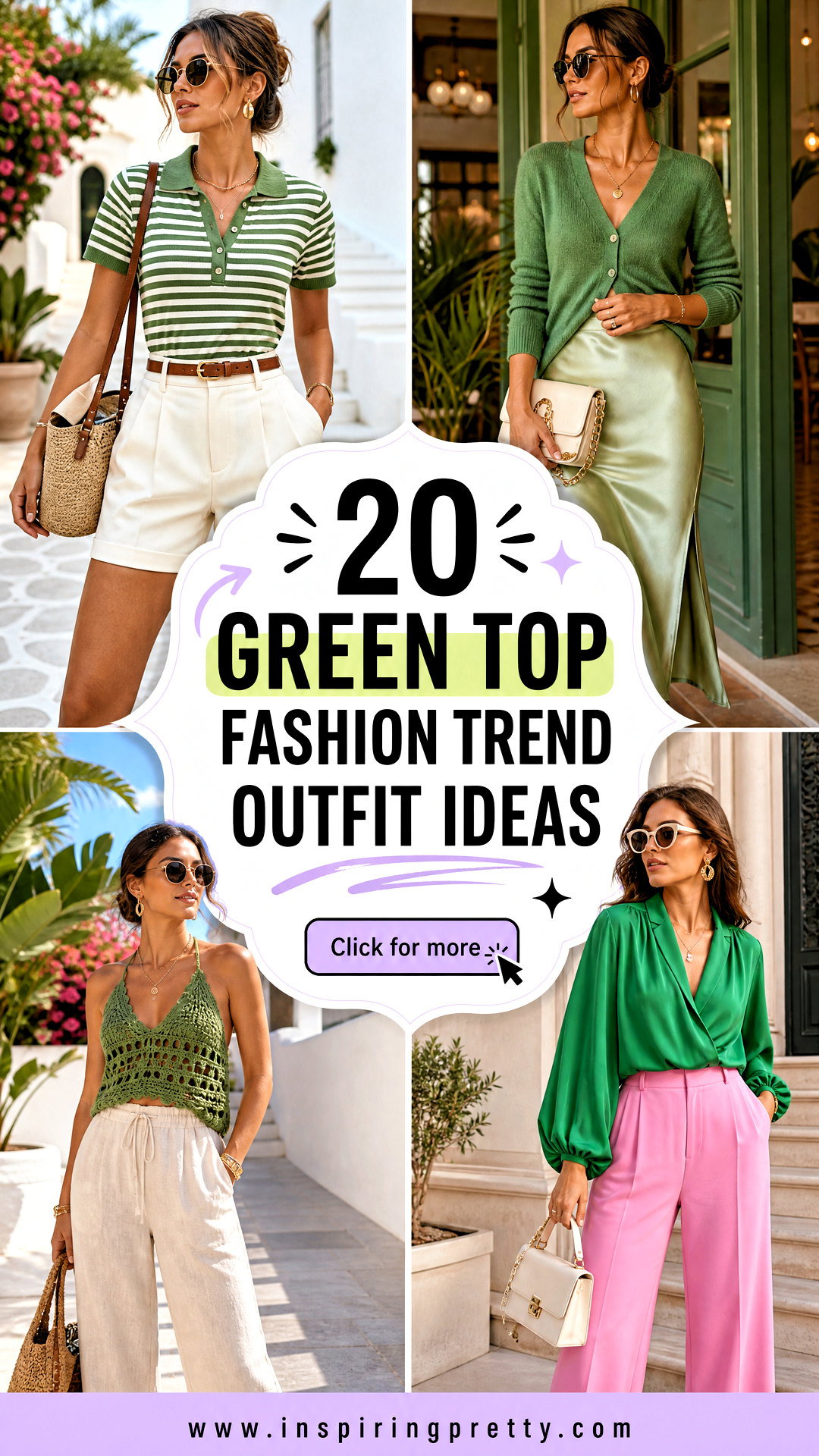 20 Green Top Fashion Trend Outfit Ideas to Try This Season - 20 Green Top Fashion Trend Outfit Ideas to Try This Season