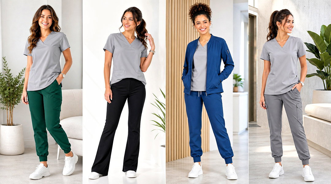 20 Grey Scrub Top Outfit Ideas for More Stylish Work Shifts
