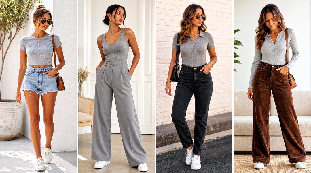 50 Grey Top Outfit Ideas for Polished, Versatile Looks