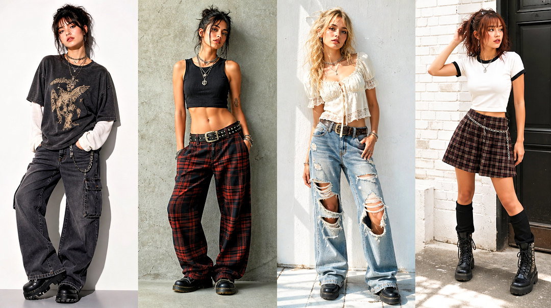 50 Grunge Tops Outfit Ideas for Edgy Everyday Style