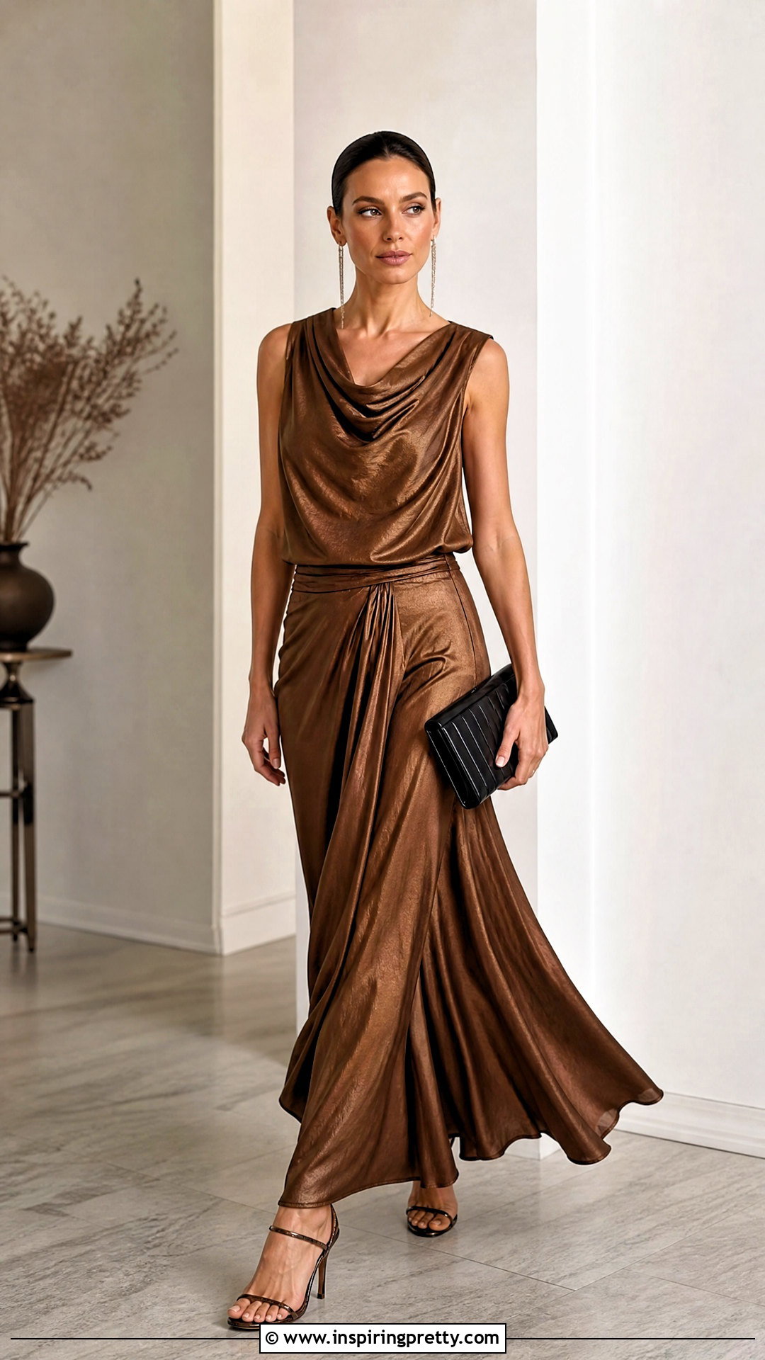 Gucci Tom Ford Draped Top With Maxi Skirt - 25 gucci tom ford top outfit ideas