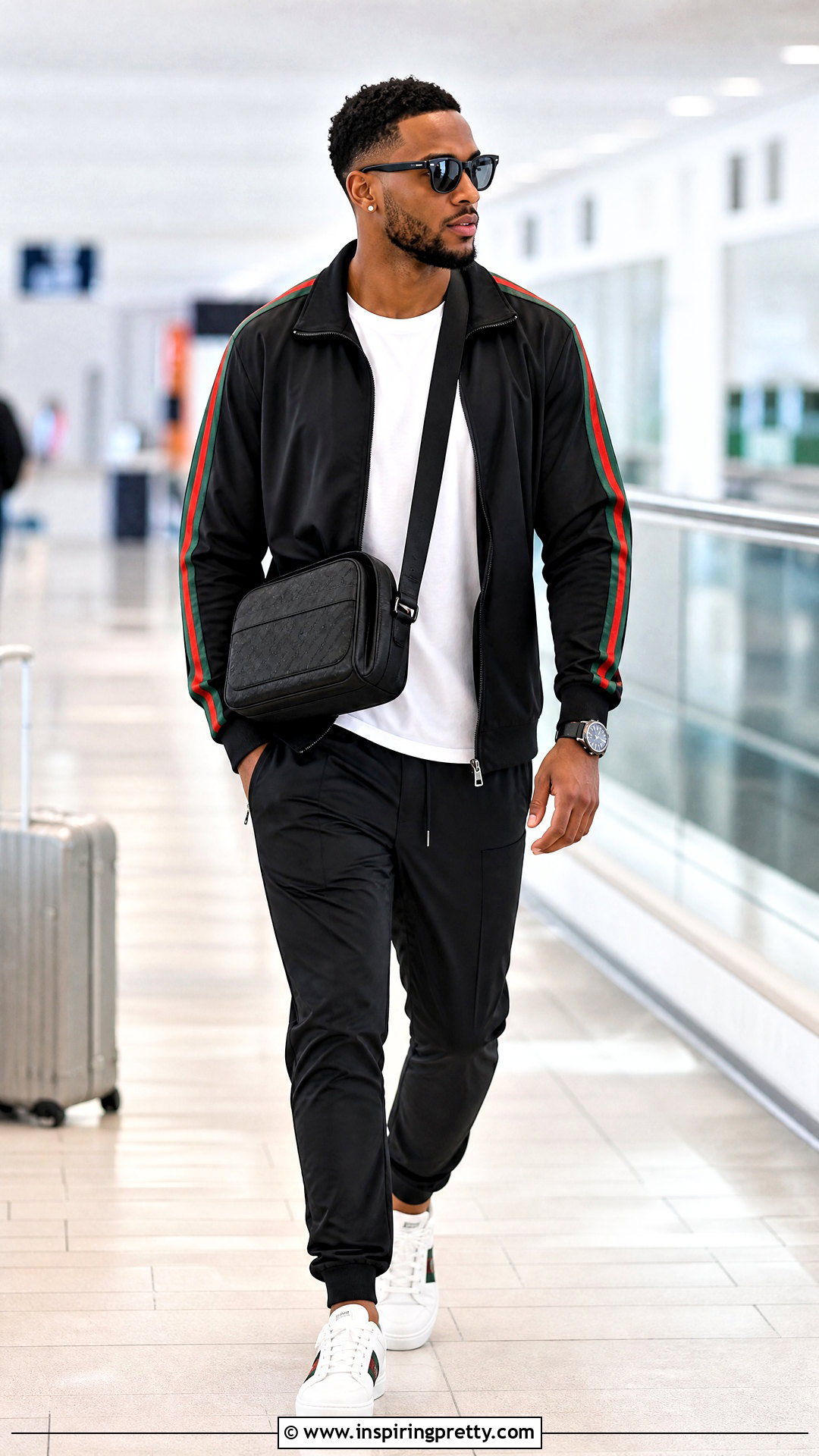 Gucci Track Top With Technical Pants - 20 Gucci Men's Tops outfit ideas