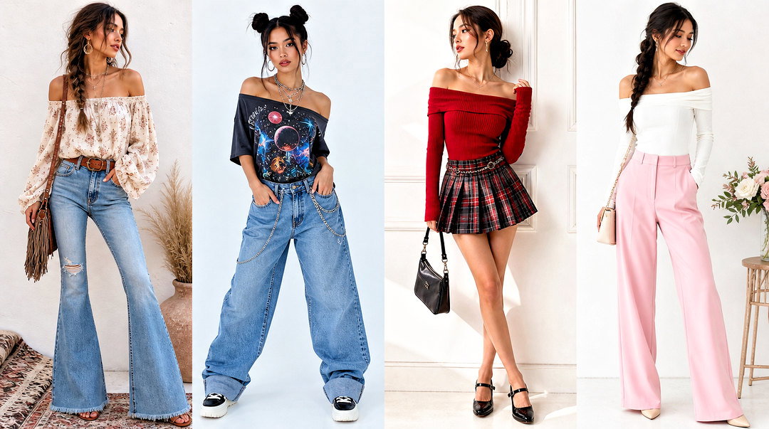 50 Hairstyle for Off Shoulder Top Outfit Ideas for Date Nights