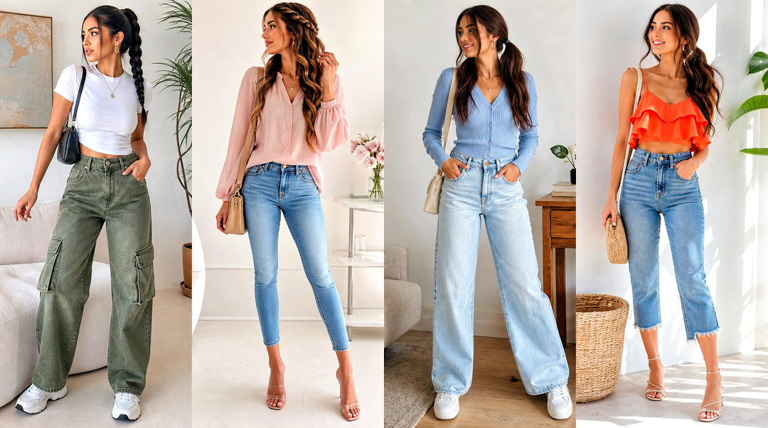 50 Hairstyles for Jeans and Tops for Effortless Casual Style