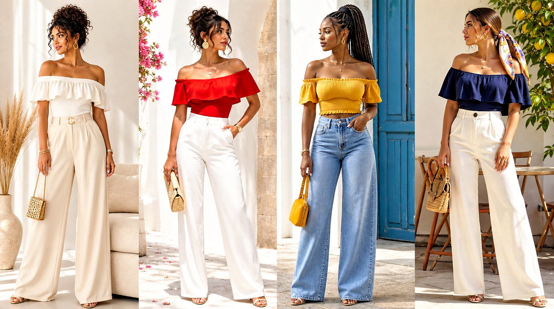 50 Hairstyles for Off Shoulder Tops for Chic Occasions