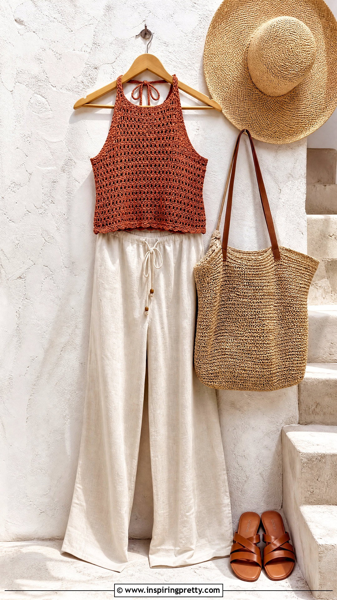 Halter Crochet Tank Top Outfit On Hanger - 20 crochet tank top on hanger ideas