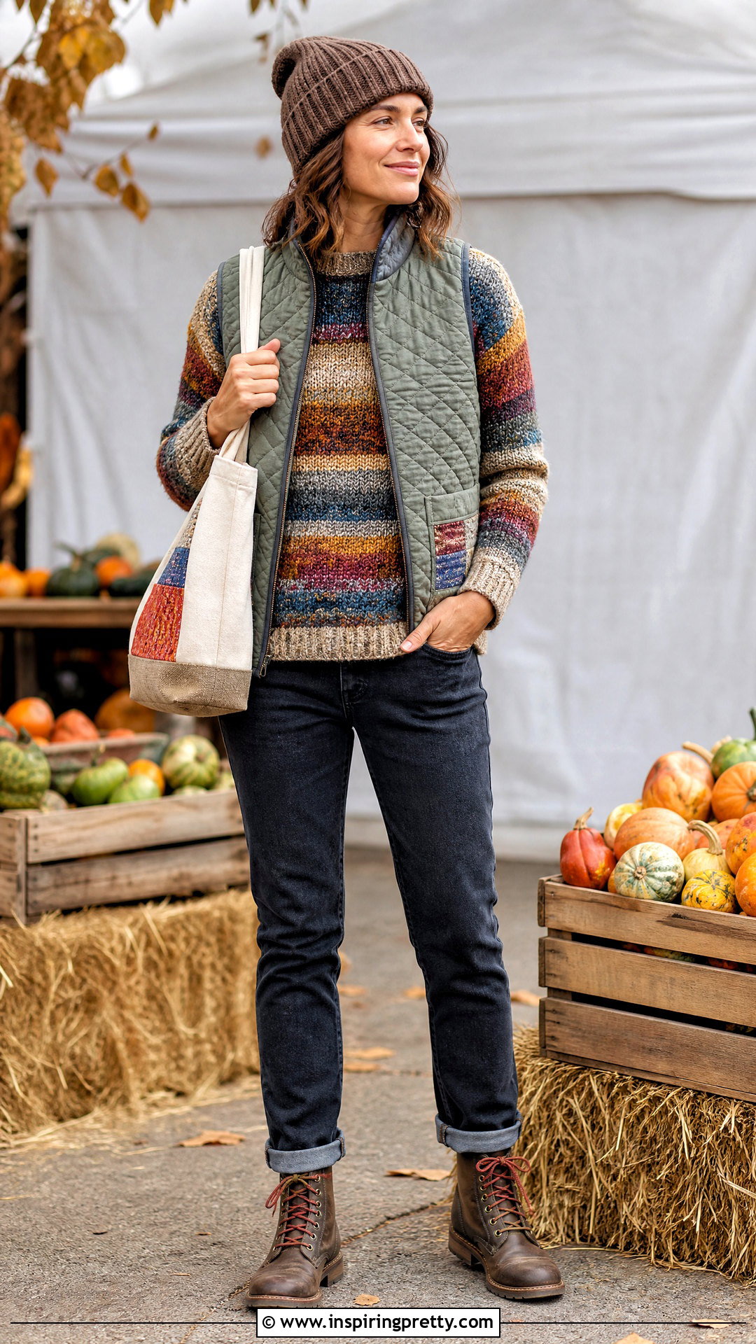 Handmade Recycled Wool Top Outfit - 50 woolen tops for women handmade ideas