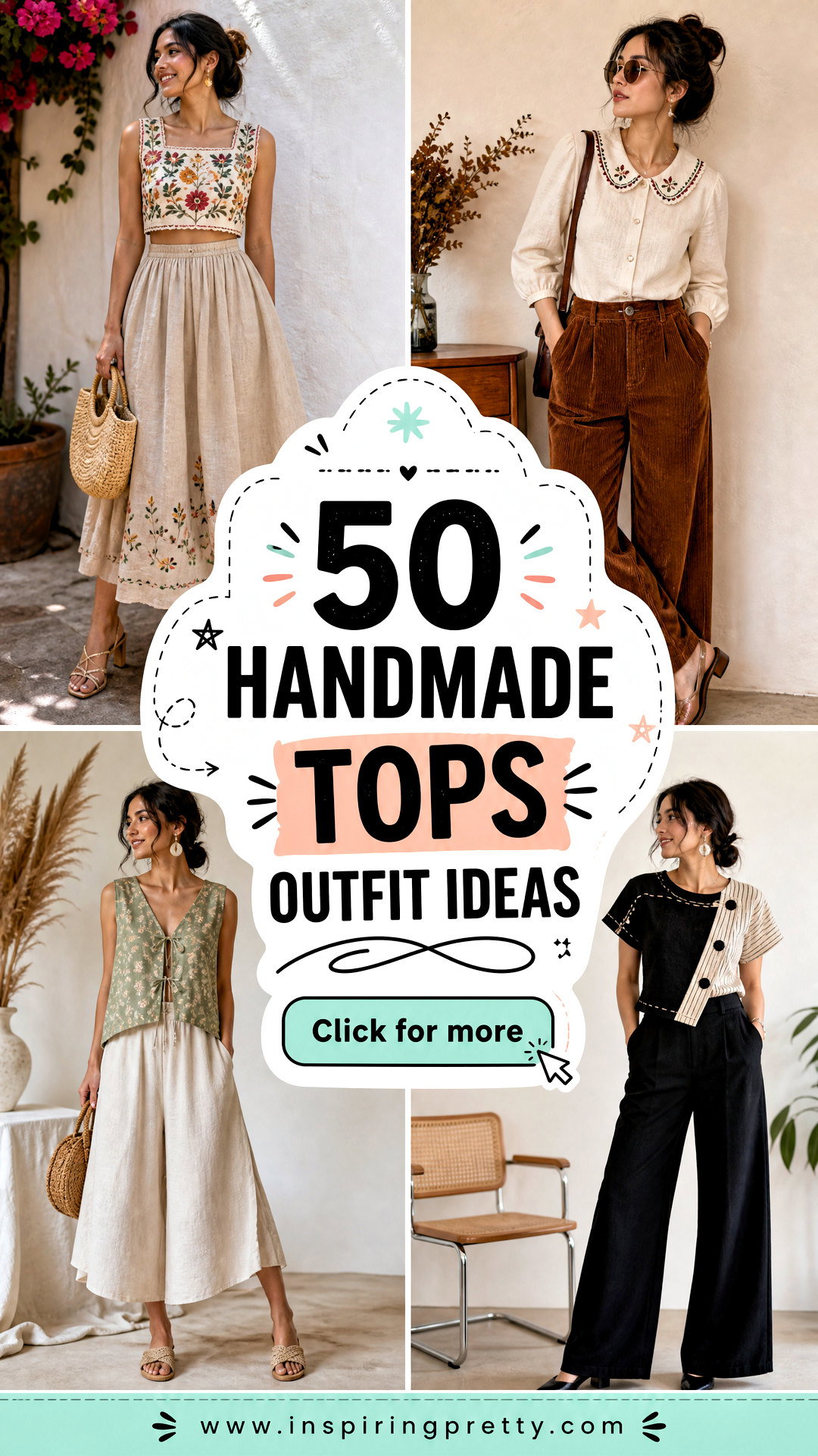50 Handmade Tops Outfit Ideas for Creative Summer Style - 50 Handmade Tops Outfit Ideas for Creative Summer Style