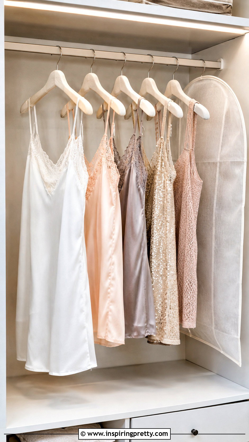 Hang Delicate Tank Tops On Padded Hangers - how to store tank tops how to organize (25 ways)