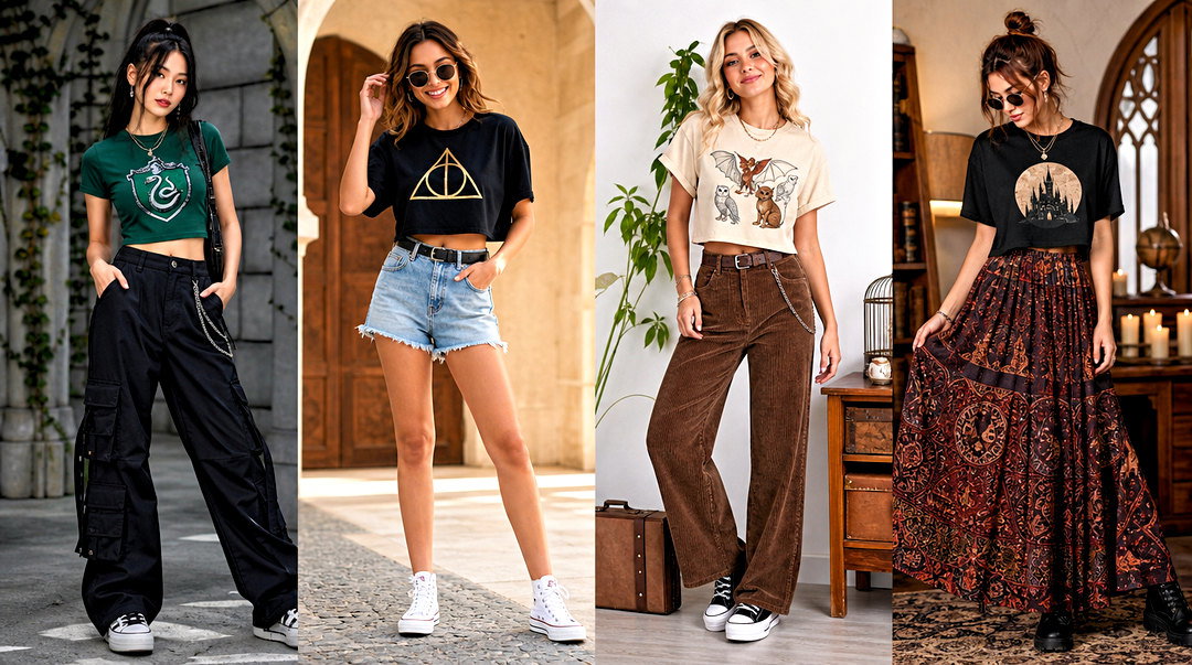 20 Harry Potter Crop Top Ideas for Magical Casual Style