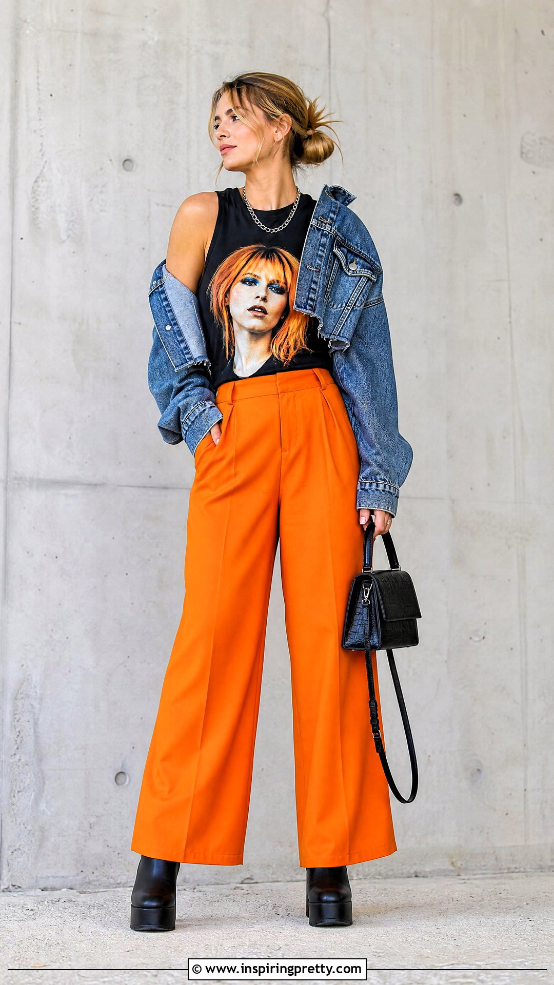 Hayley Williams Tank Top With Orange Pants - 25 hayley williams tank tops