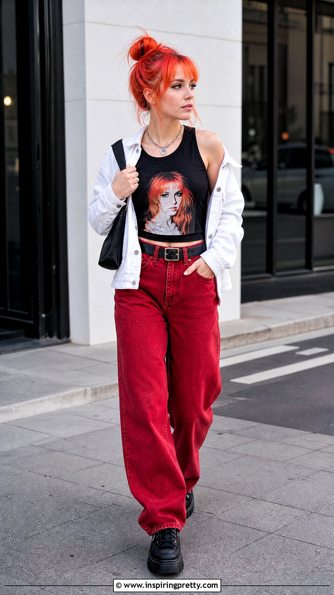 Hayley Williams Tank Top With Red Jeans - 25 hayley williams tank tops