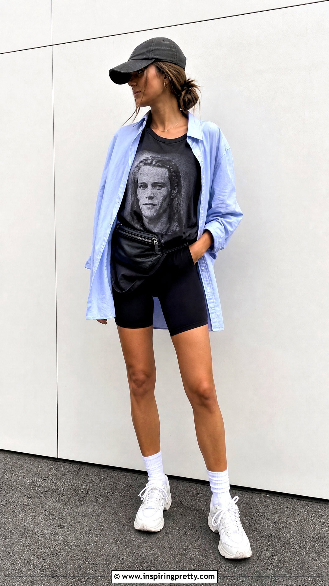 Heath Ledger Tank Top With Biker Shorts - 25 Heath Ledger Tank Top outfit ideas