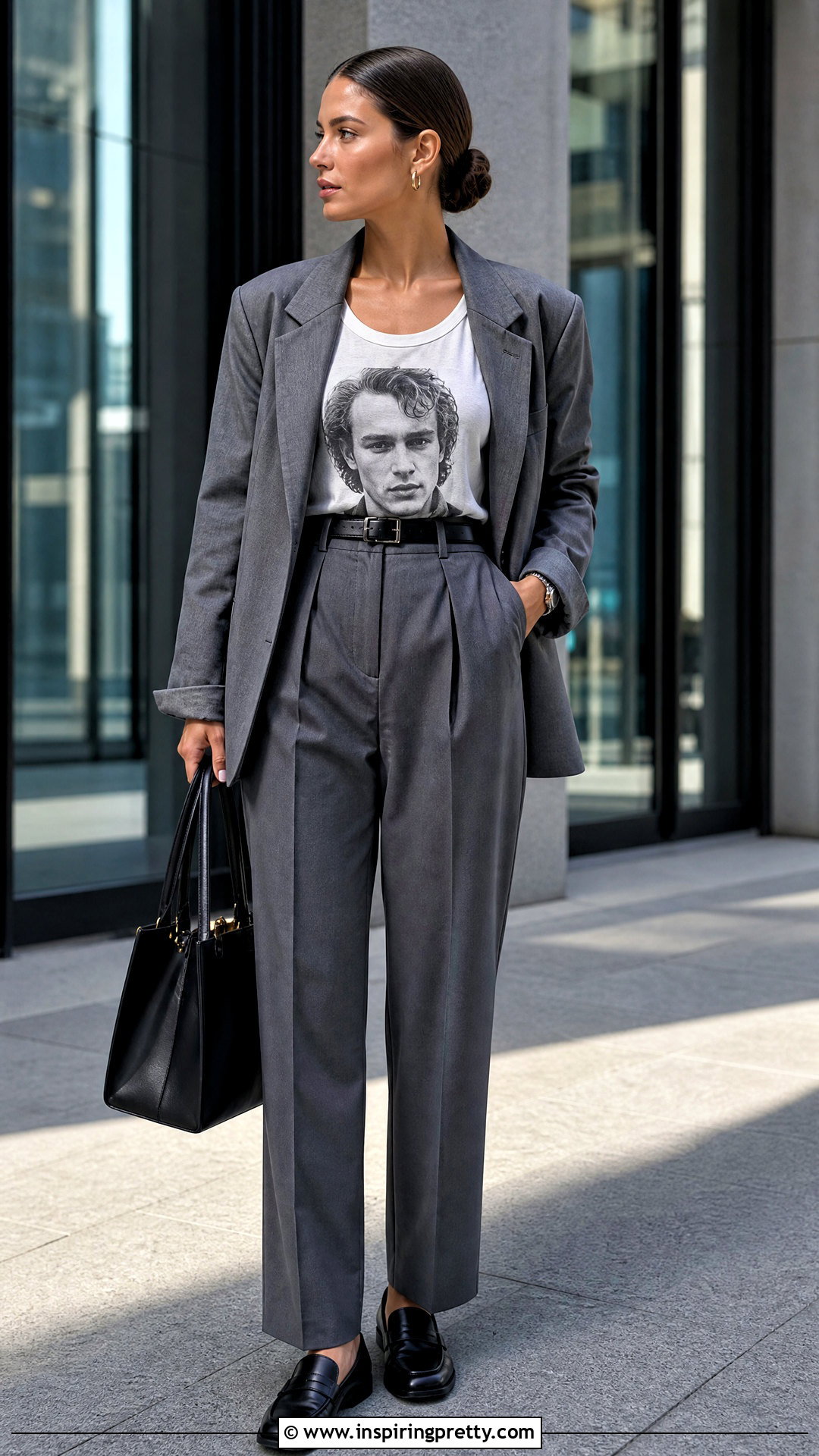 Heath Ledger Tank Top With Blazer And Trousers - 25 Heath Ledger Tank Top outfit ideas