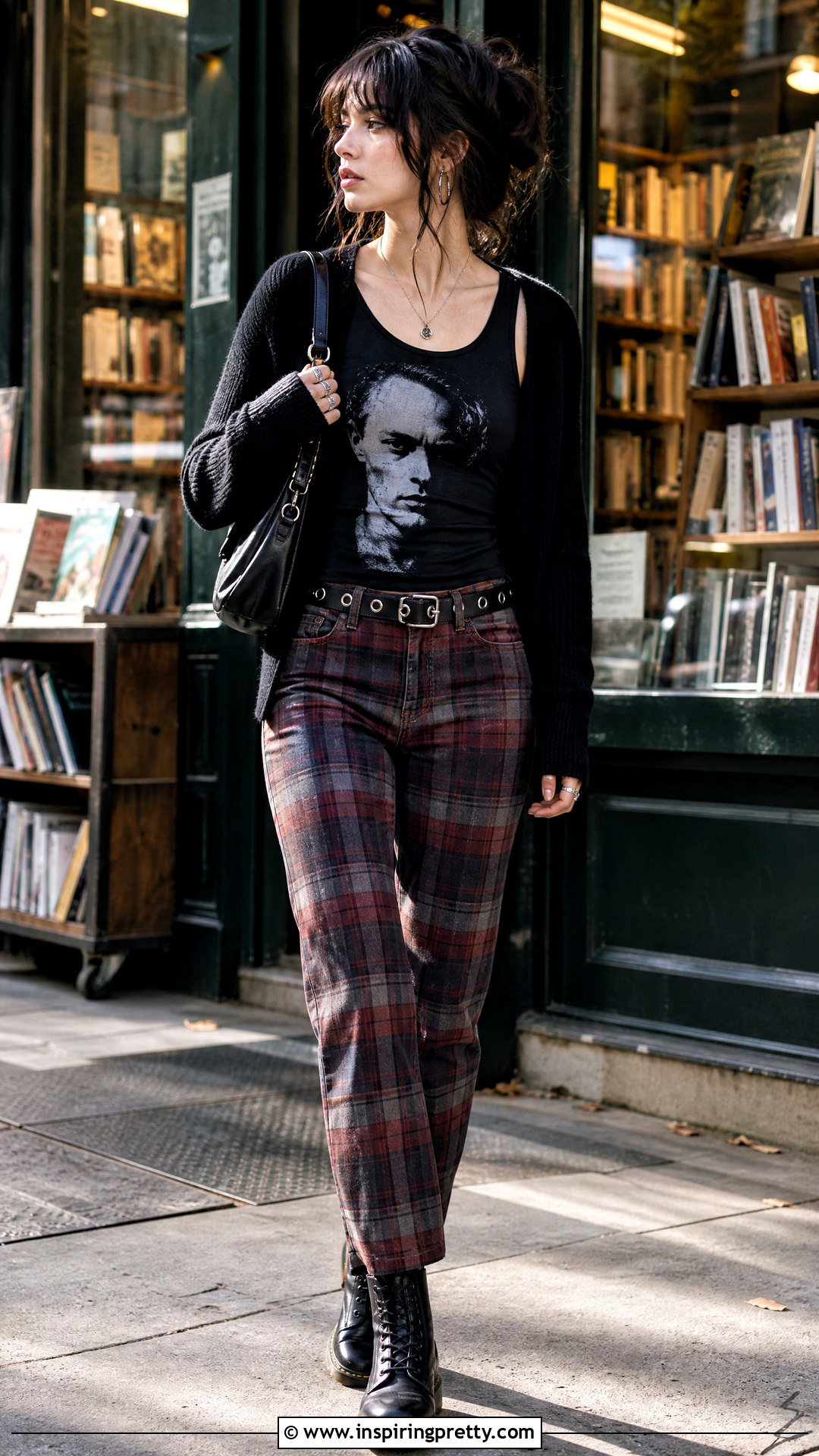Heath Ledger Tank Top With Plaid Pants - 25 Heath Ledger Tank Top outfit ideas