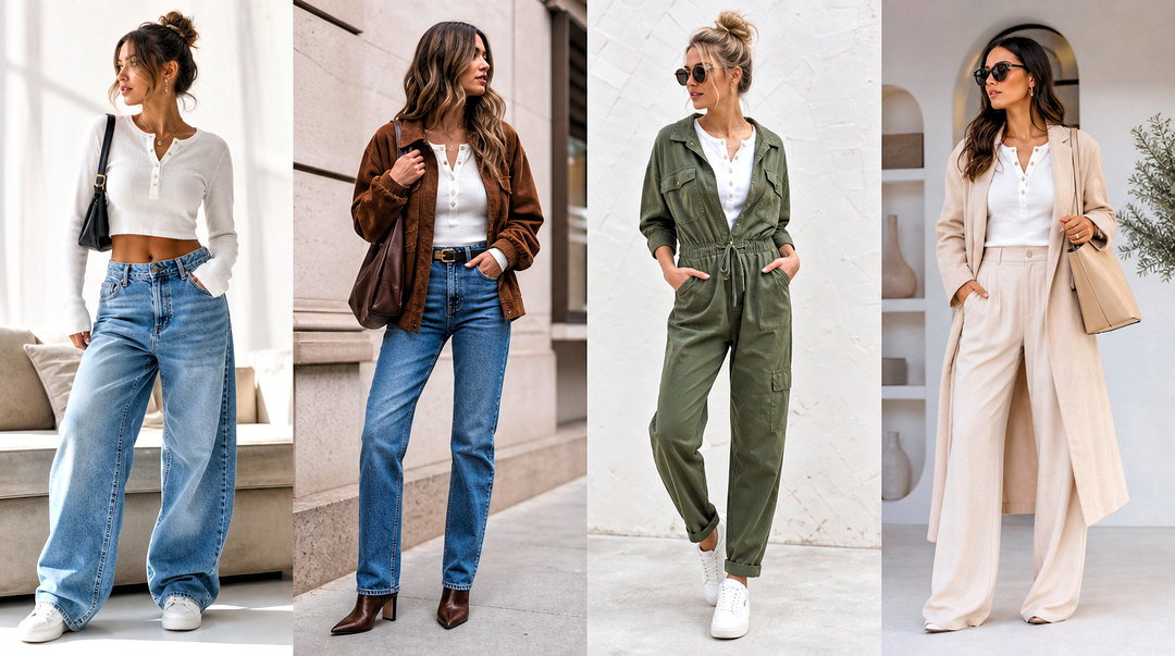 50 Henley Top Outfit Aesthetic Ideas for Cozy-Girl Style