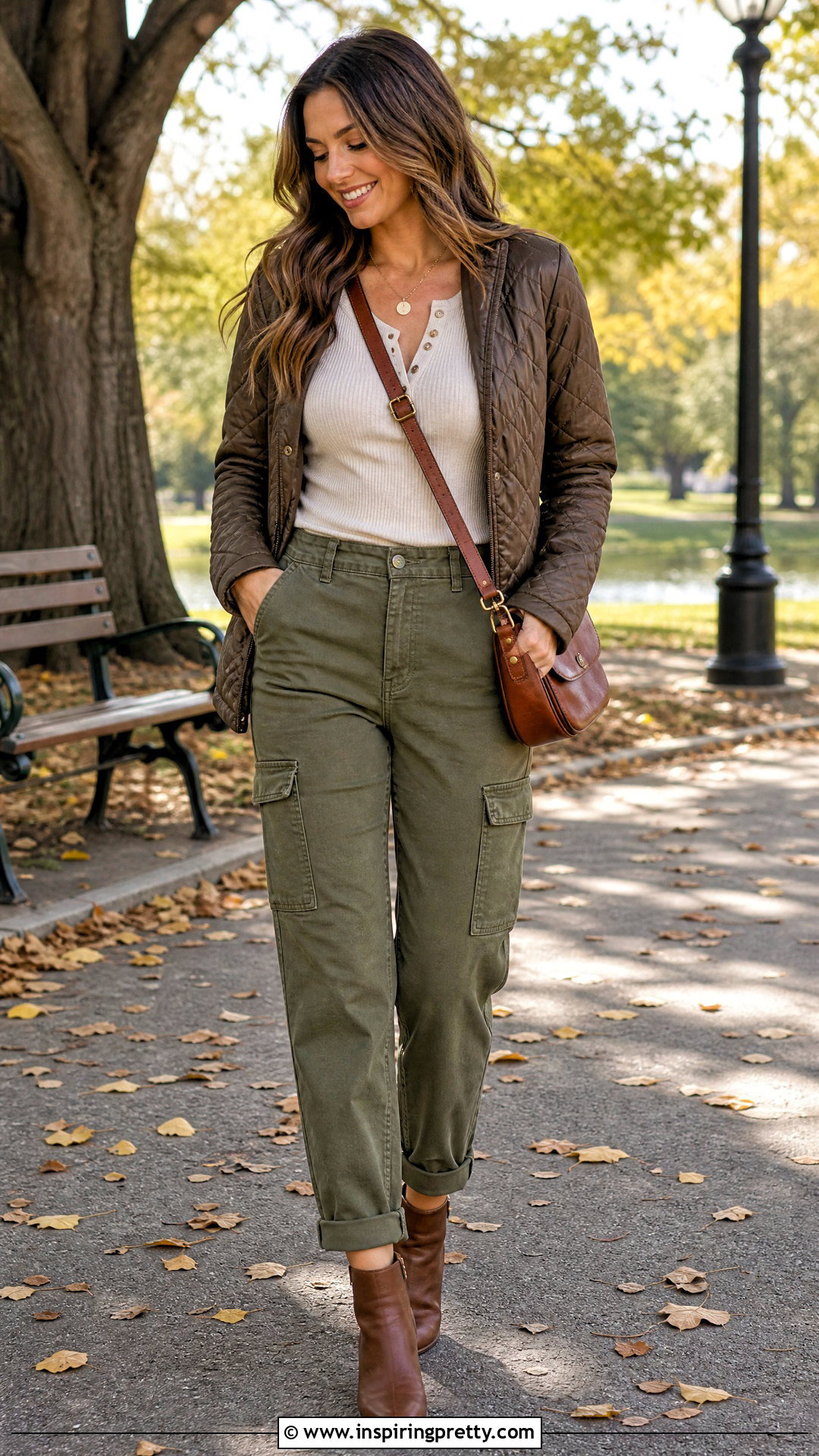 Henley Top With Cargo Pants - 50 tops to wear with cargo pants