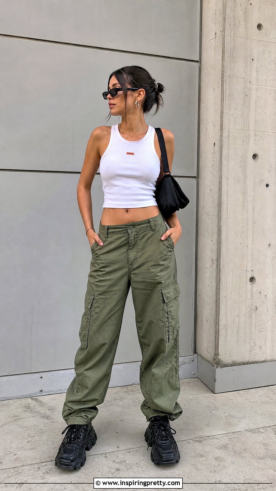 Heron Preston Tank Top With Cargo Pants - 20 Heron Preston Tank Top outfit ideas