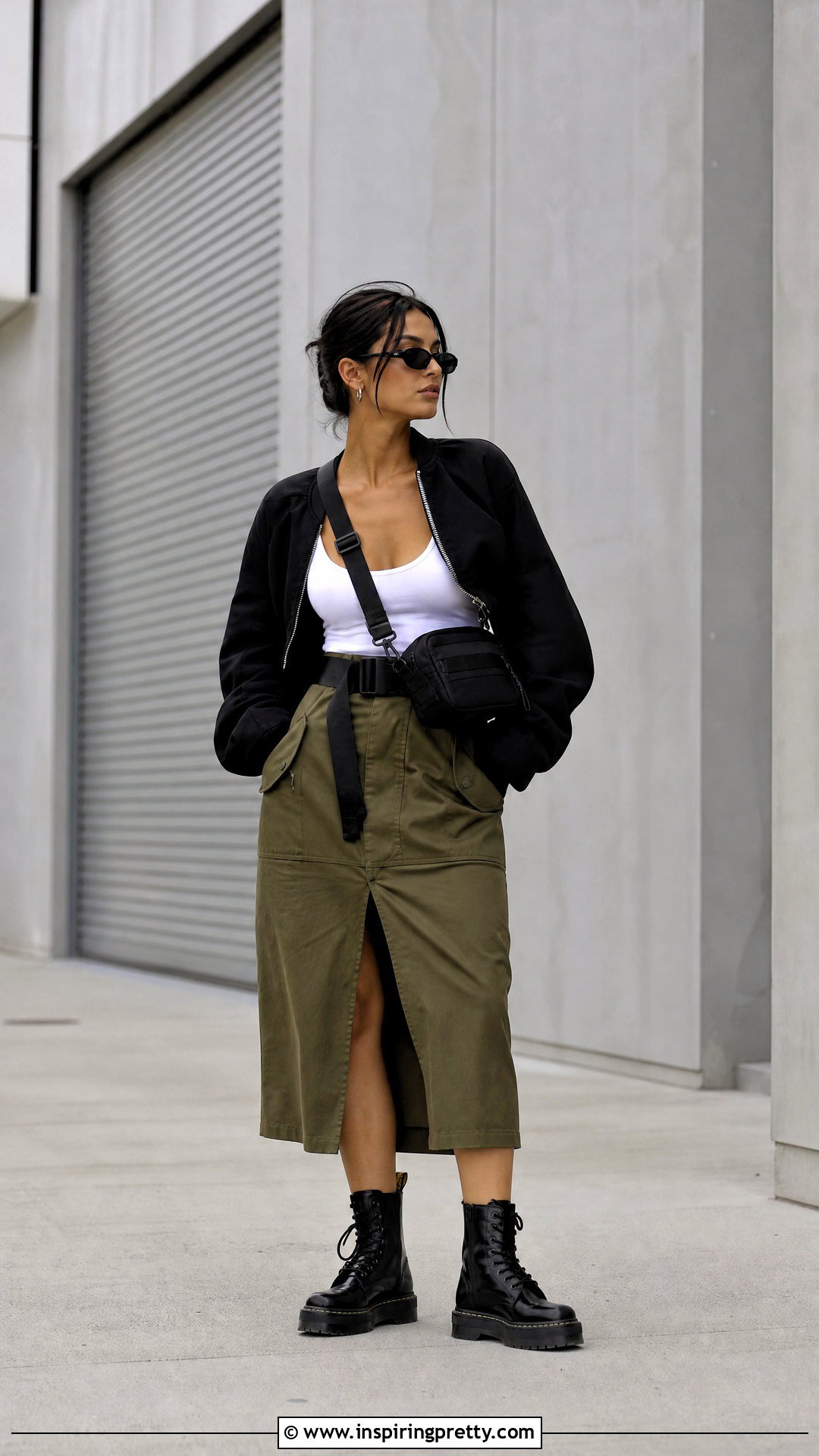 Heron Preston Tank Top With Utility Midi Skirt - 20 Heron Preston Tank Top outfit ideas