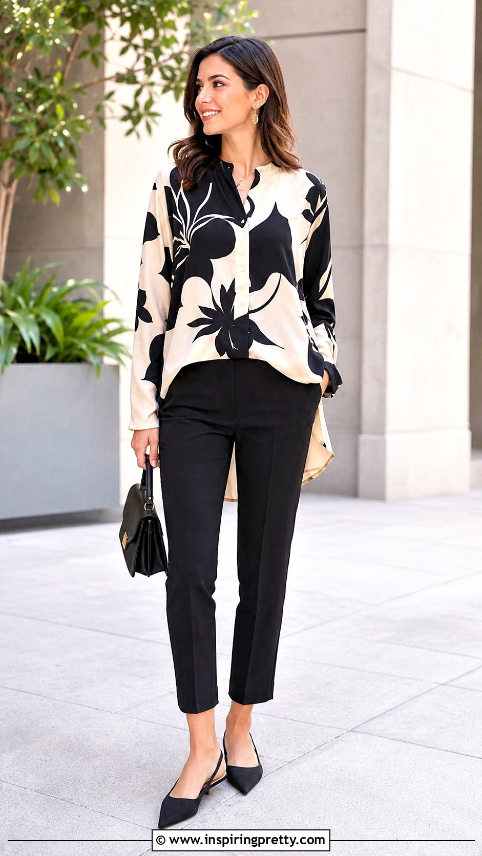 Hi Lo Top With Cropped Pants Outfit - 25 Hi Lo Top outfit ideas