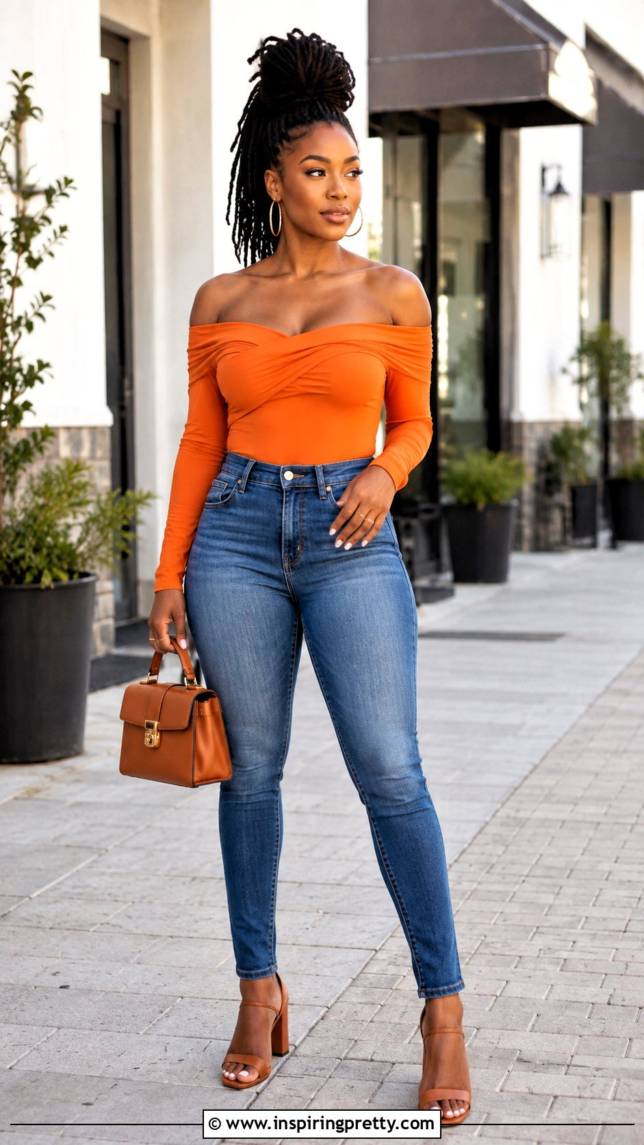 High Loc Ponytail For Off Shoulder Tops - 50 hairstyles for off shoulder tops