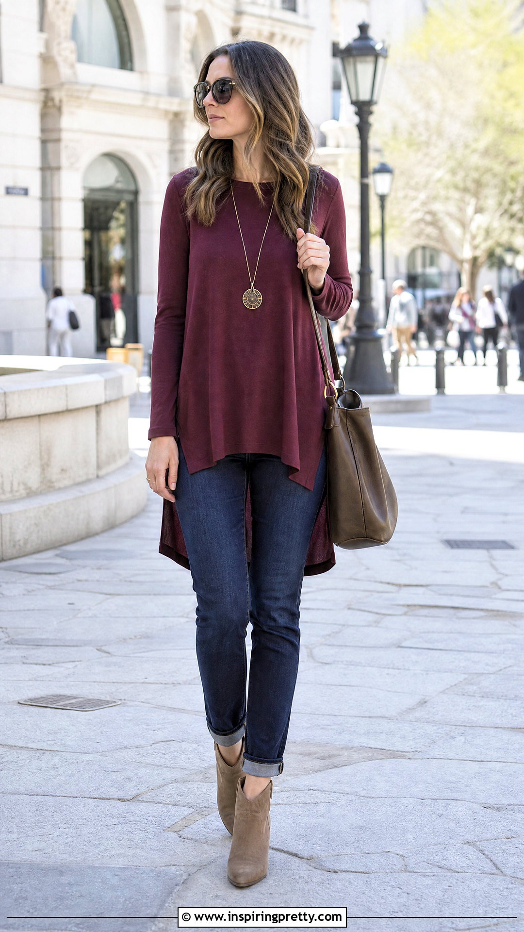 High Low Top And Skinny Jeans Outfit - 50 top styles