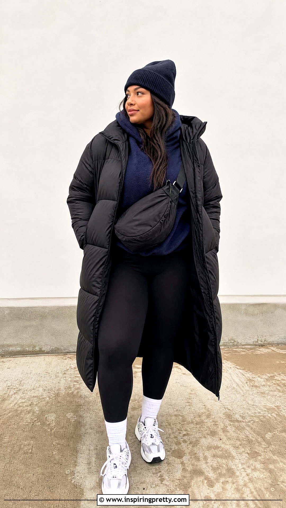 Hollister Hoodie With Black Leggings - 25 hollister winter tops outfit ideas