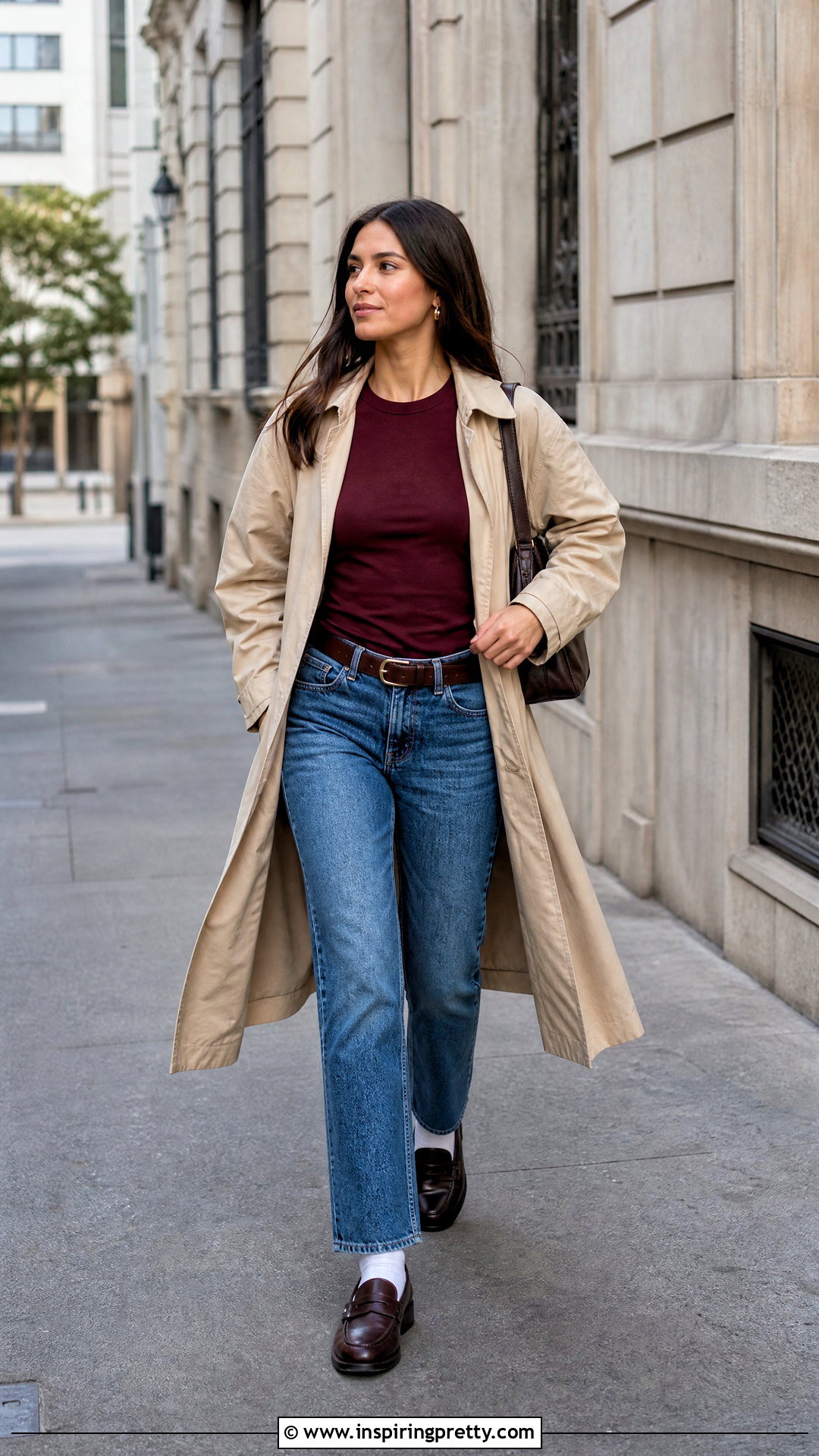 Hollister Long Sleeve Top With Straight Leg Jeans - 25 hollister basic tops outfit ideas