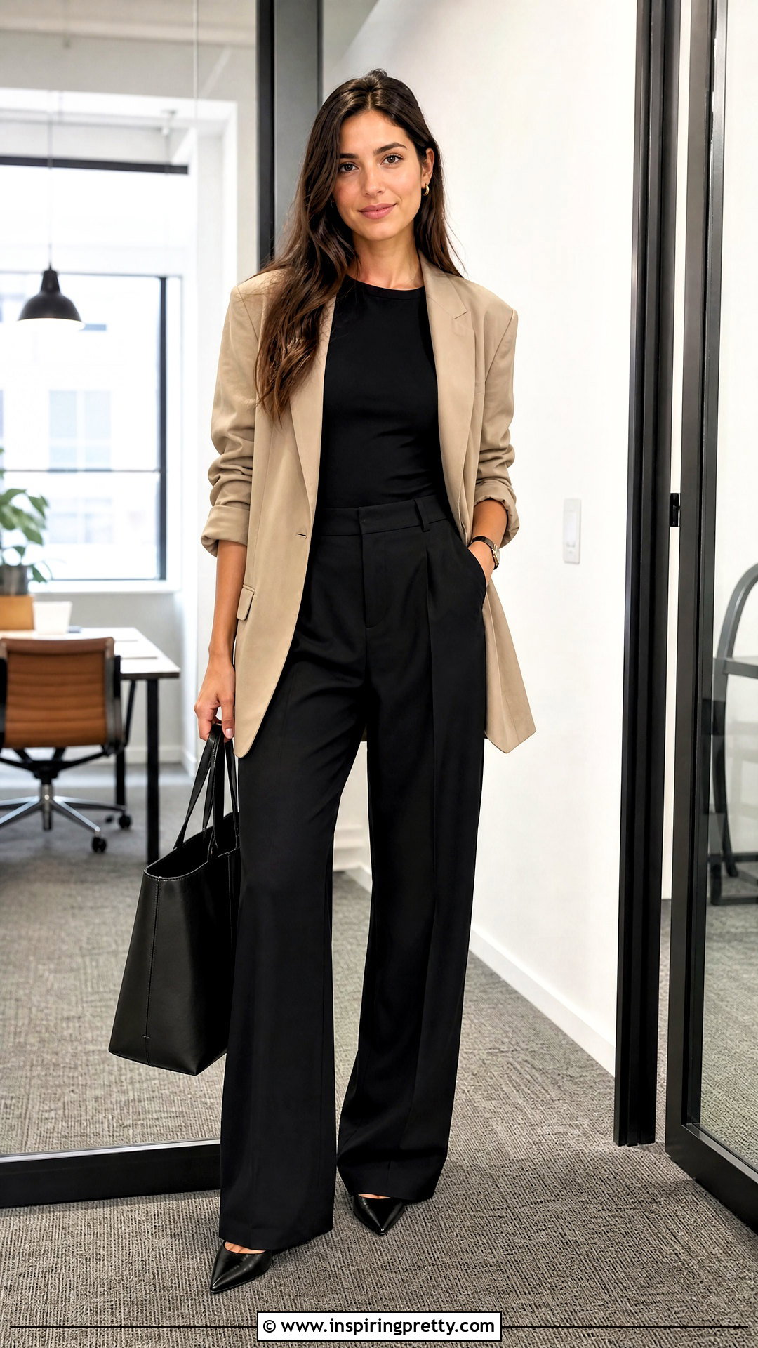 Hollister Seamless Top With Blazer And Trousers - 25 hollister seamless top outfit ideas