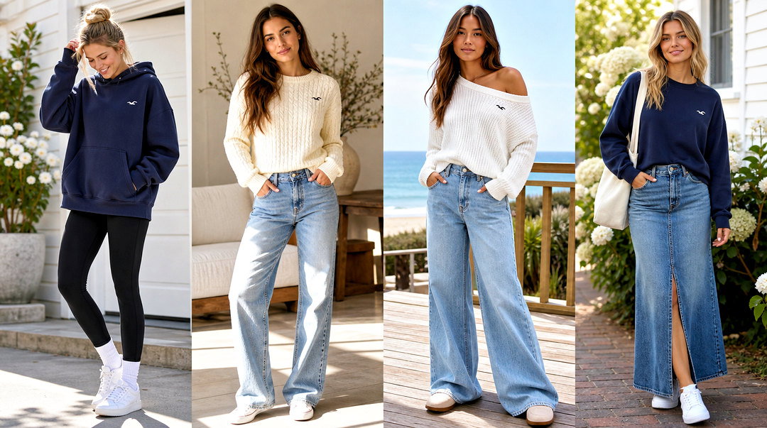 25 Hollister Winter Tops Outfit Ideas for Cozy Cold-Weather Style