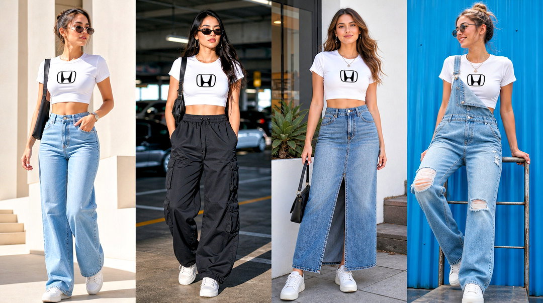 20 Honda Crop Top Outfit Ideas for Edgy Festival Style