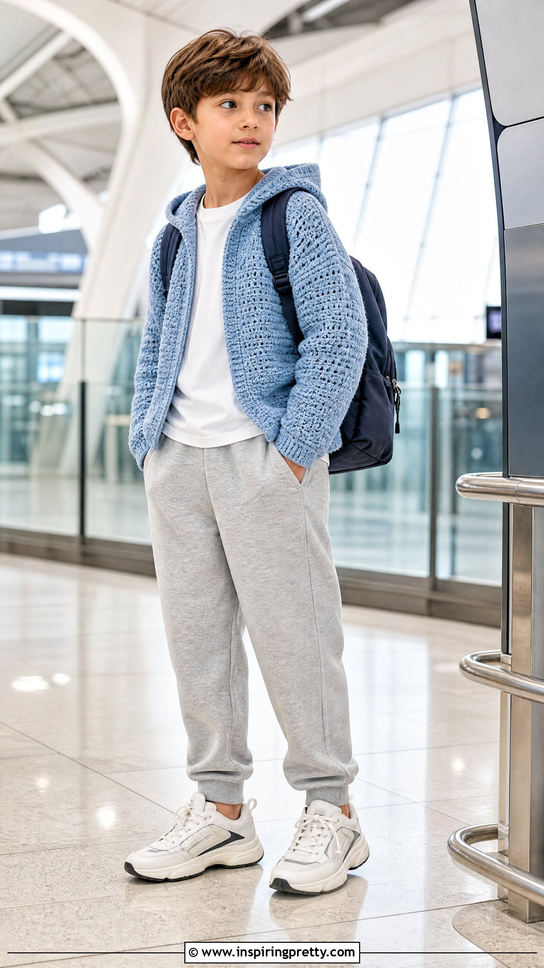 Hooded Crochet Top With Joggers - 50 top de croche infantil ideas