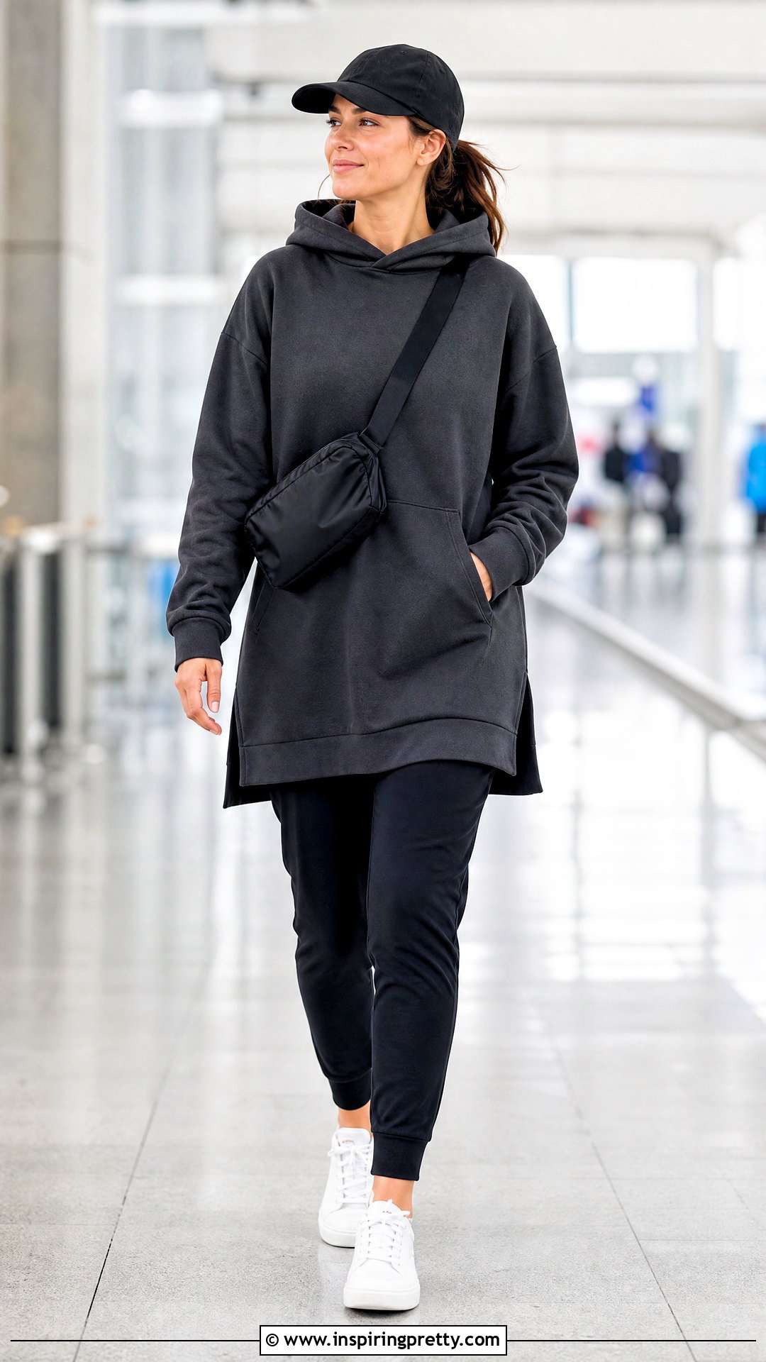 Hooded Tunic Top With Pockets And Joggers - 20 tunic tops with pockets