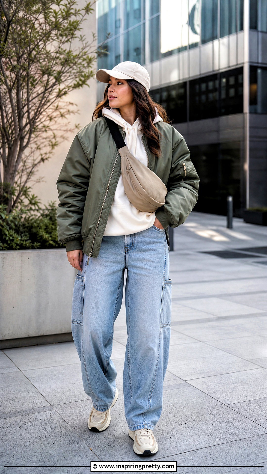 Hoodie And Carpenter Jeans Outfit - 50 aesthetic jeans top outfit ideas