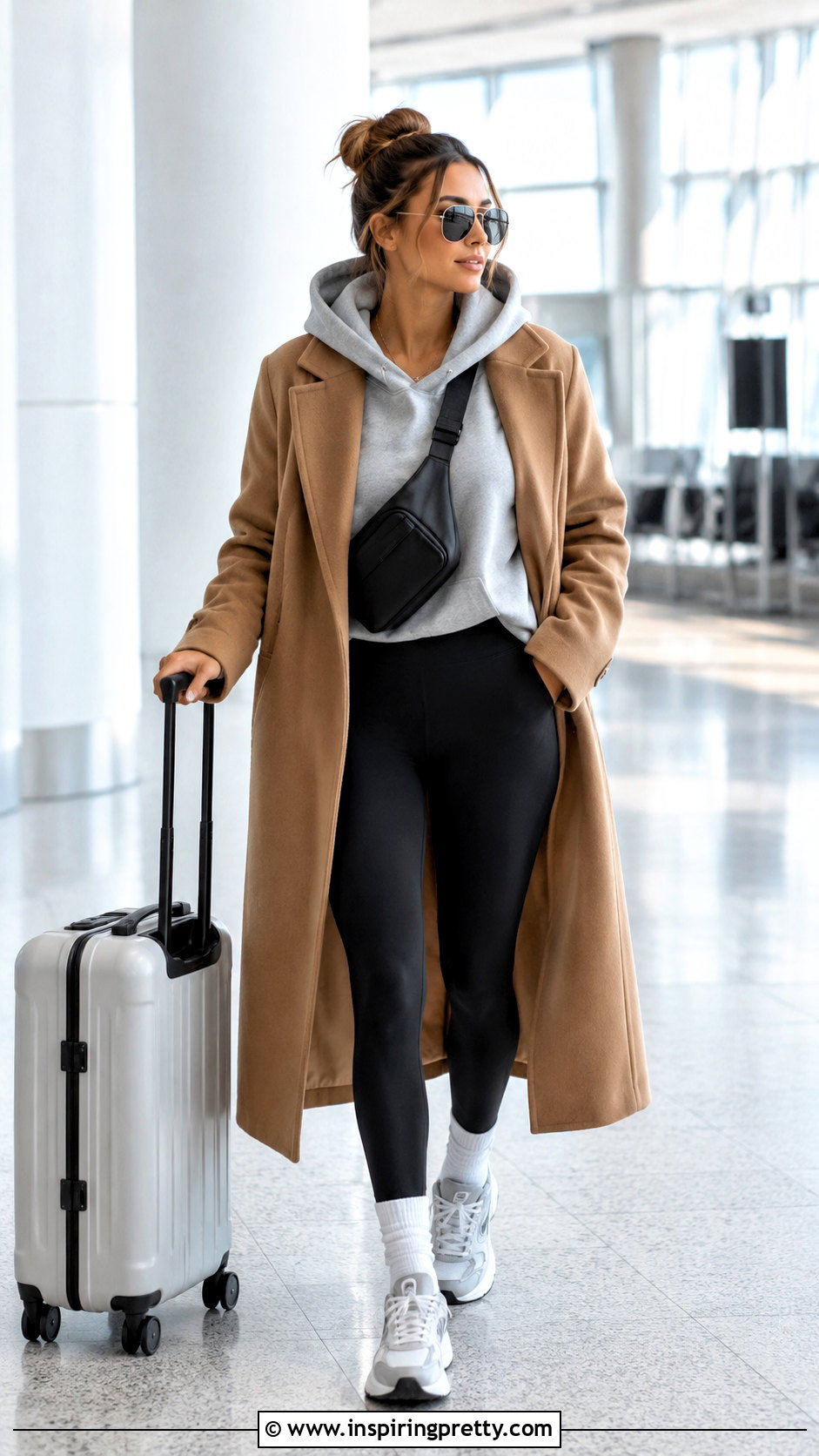 Hoodie and Leggings Outfit - 50 casual top outfit ideas