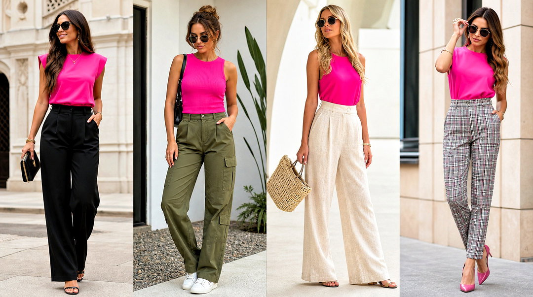 50 Hot Pink Top Outfit Ideas for Bold, Fresh Barbiecore Style
