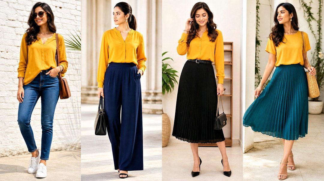 How To Style Mustard Tops: 20 Fresh Looks for Fall Days