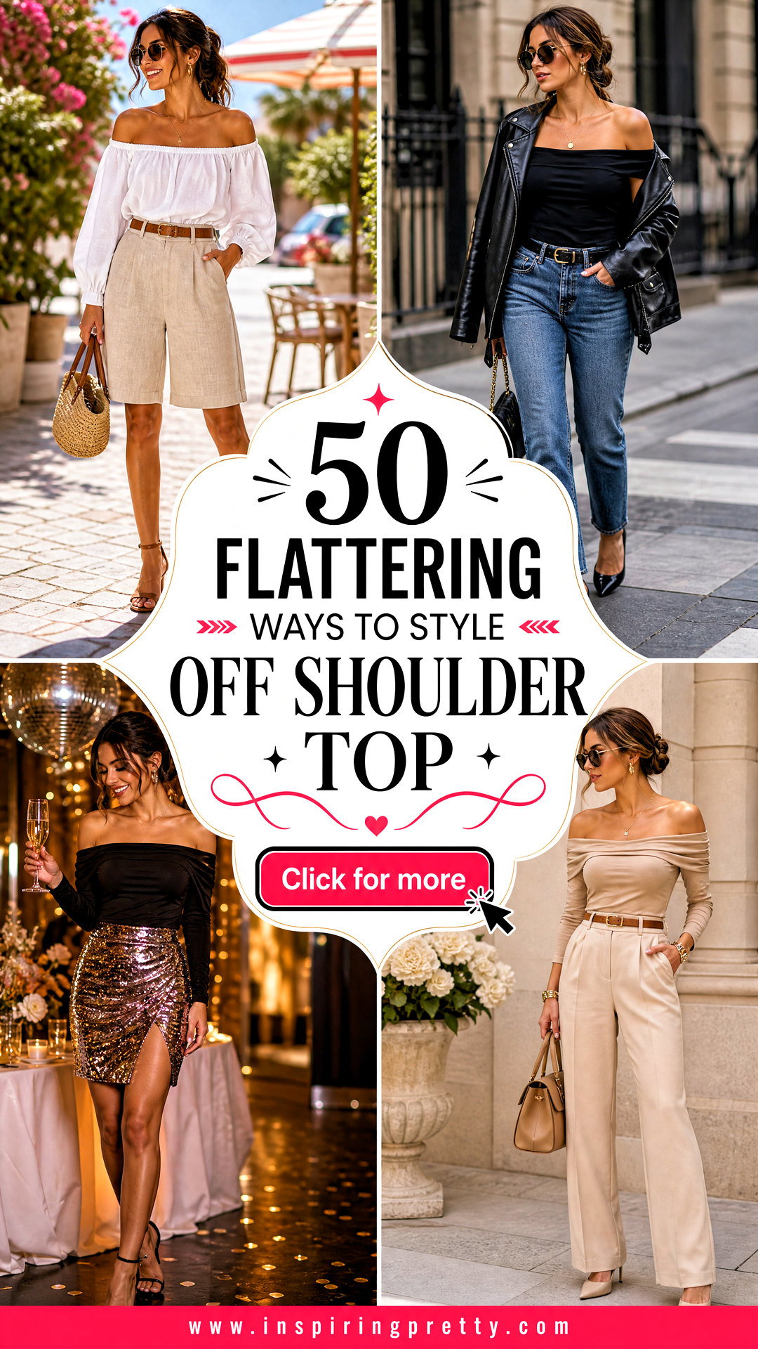 How To Style Off Shoulder Top 50 Flattering Looks To Try - How To Style Off Shoulder Top: 50 Flattering Looks To Try