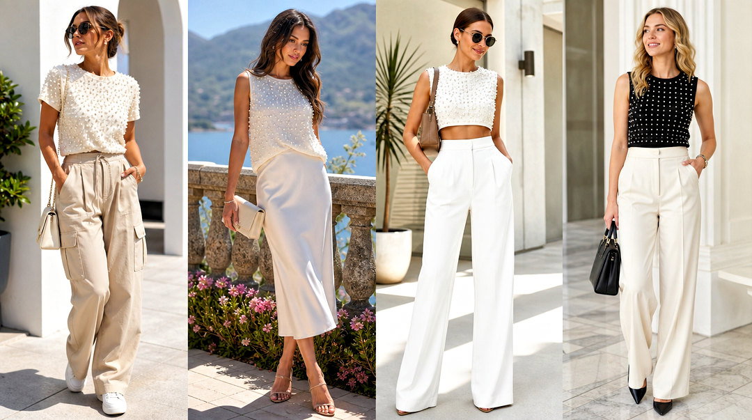 How To Style Pearl Tops: 20 Elegant Looks for Special Events