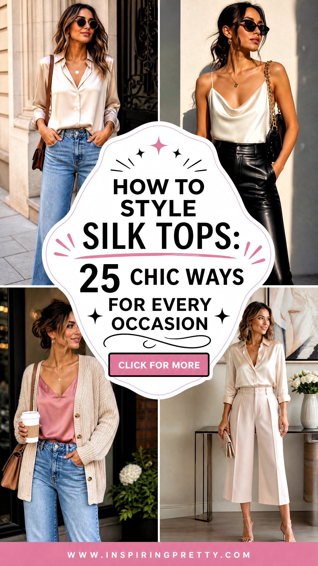 How To Style Silk Tops 25 Chic Ways for Every Occasion - How To Style Silk Tops: 25 Chic Ways for Every Occasion