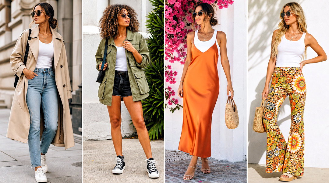 How To Style Tank Tops: 50 Easy Looks for Every Season To Try
