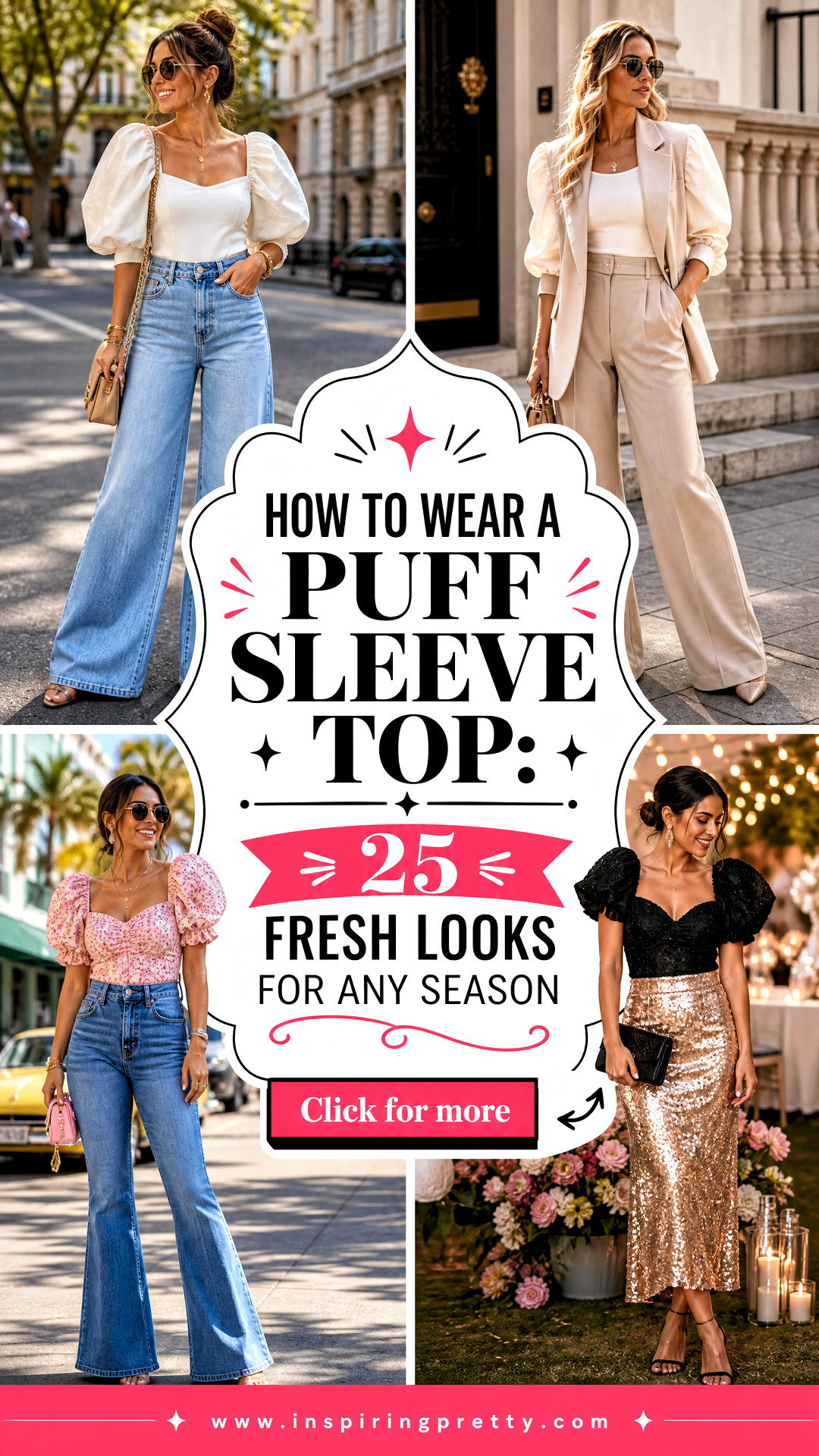 How To Wear a Puff Sleeve Top 25 Fresh Looks for Any Season - How To Wear a Puff Sleeve Top: 25 Fresh Looks for Any Season