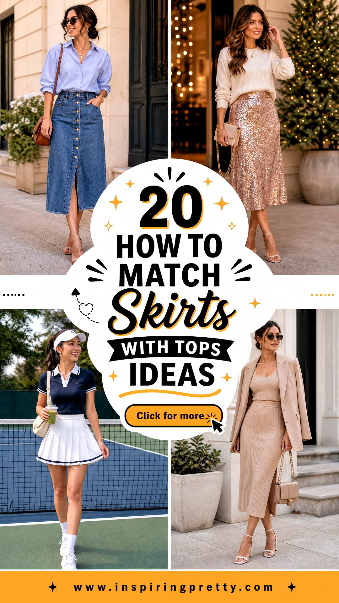 How to Match Skirts With Tops 20 Chic Ways for Any Season - How to Match Skirts With Tops: 20 Chic Ways for Any Season