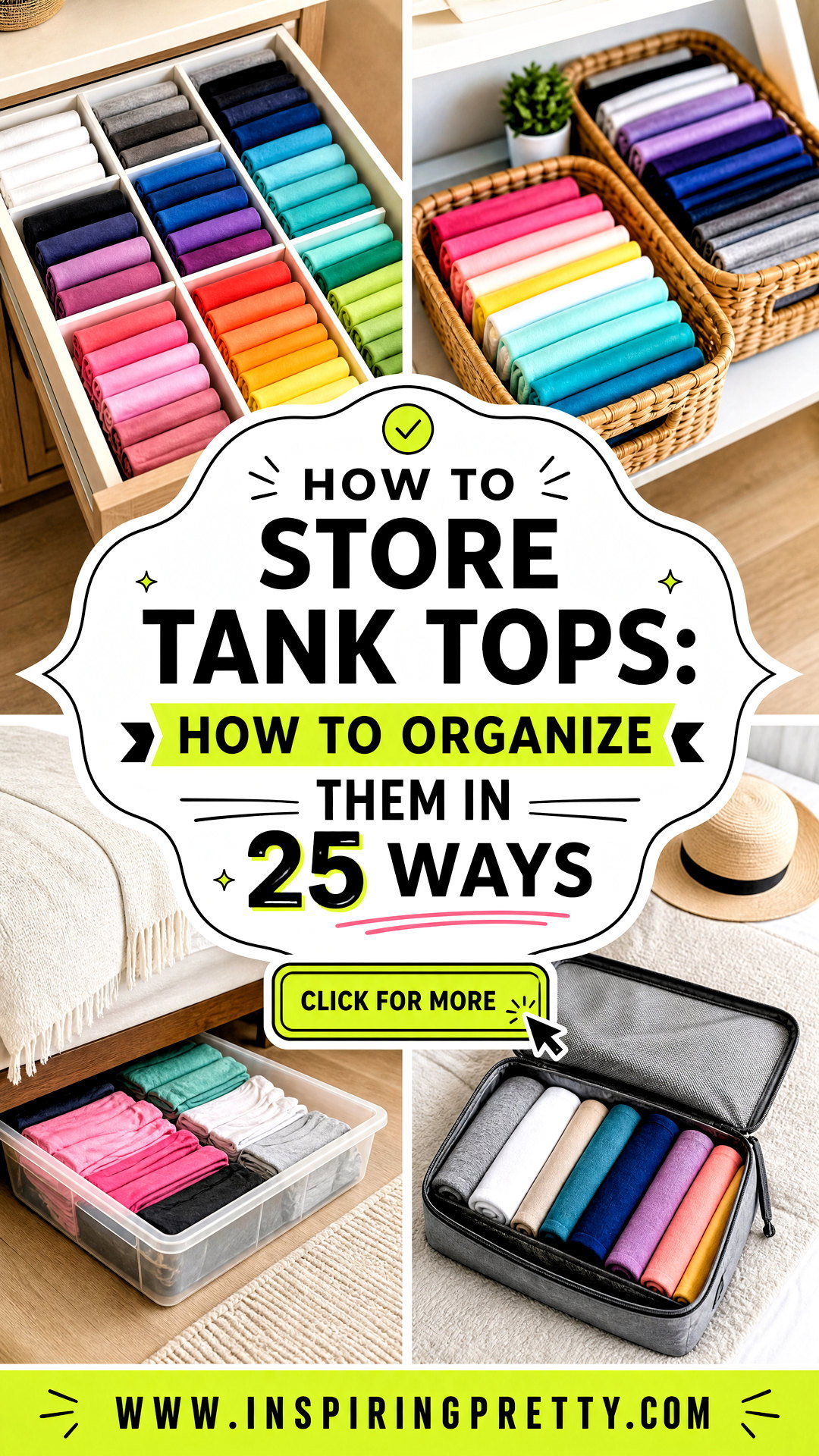 How to Store Tank Tops How to Organize Them in 25 Ways - How to Store Tank Tops: How to Organize Them in 25 Ways