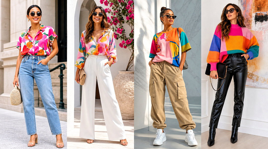 How to Style Colorful Tops: 20 Bold Looks for Every Season