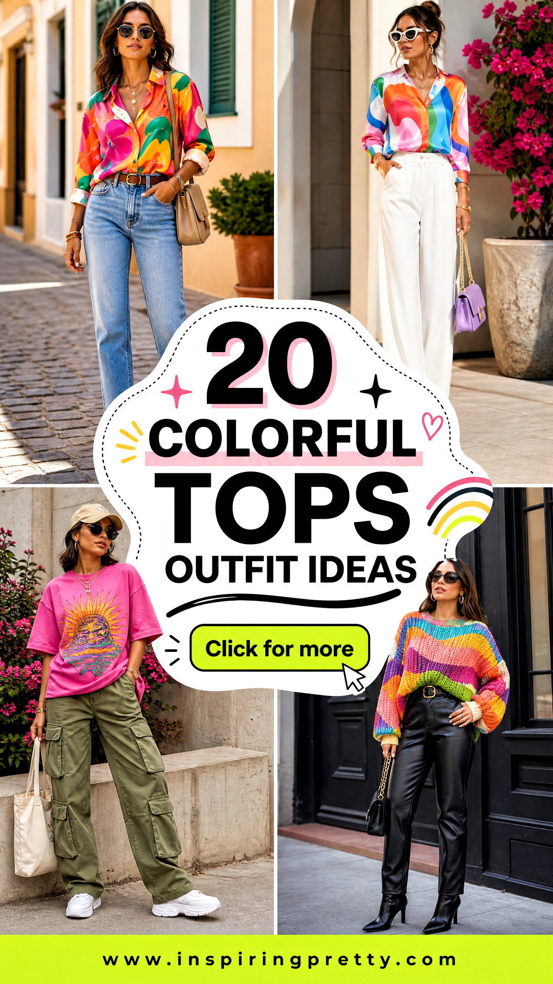 How to Style Colorful Tops 20 Bold Looks for Every Season - How to Style Colorful Tops: 20 Bold Looks for Every Season