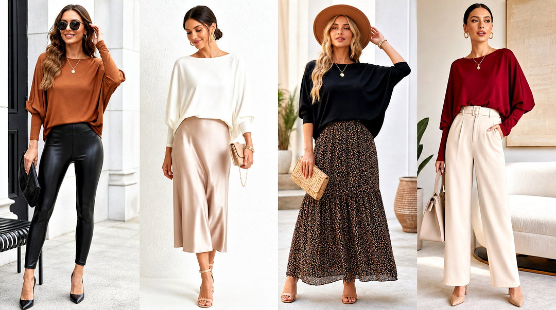 How to Style Dolman Tops: 20 Easy Looks for Effortless Style